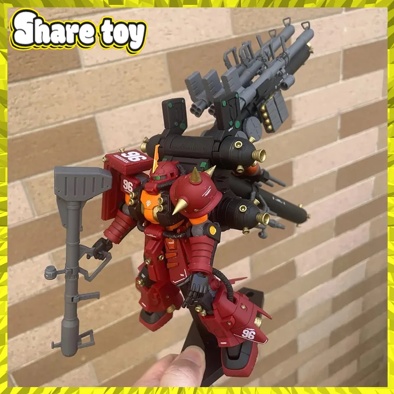 スターモデル 1/144 HG MS-06R 組立モデルキット サイコザクⅡ 高機動型 アニメアクションフィギュア ロボット プラスチックモデル ギフト T