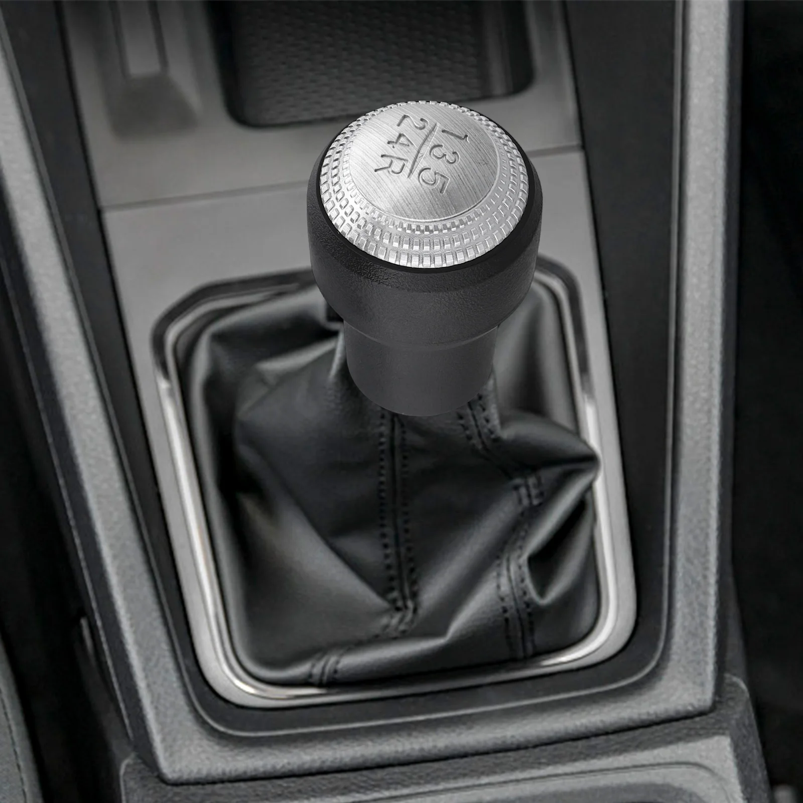 

Для Hyundai для моделей Getz 2002-2010 для KIA для SPORTAGE III 2010-2015 5-скоростной рычаг переключения передач с кожаным чехлом