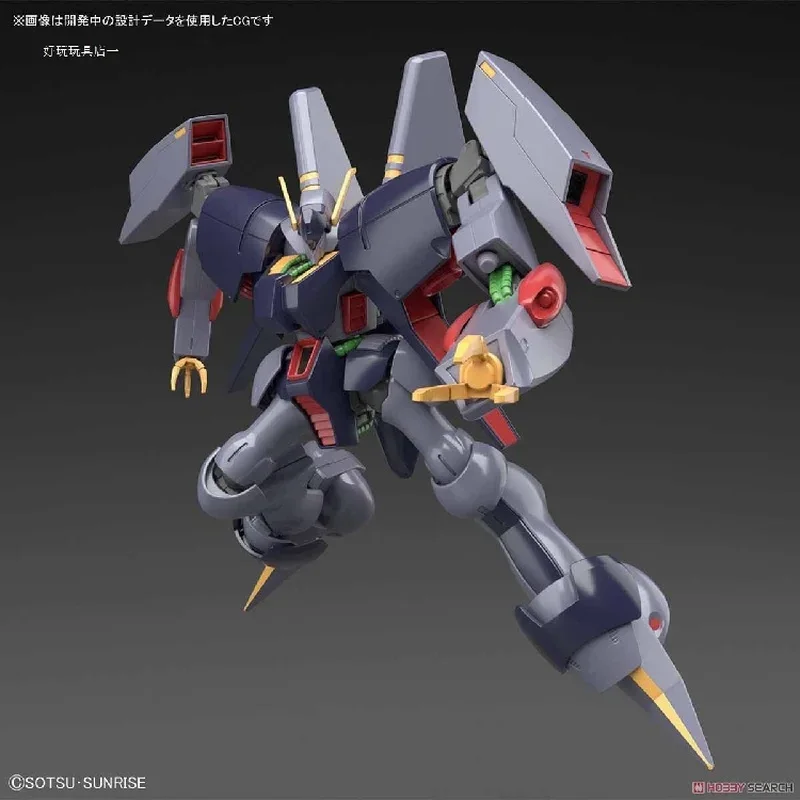 Bandai Gundam ชุดรูป HGUC 1/144 214 RX-160 Byarlant ของแท้ Gunpla อะนิเมะ Action Figure ของเล่นเด็ก