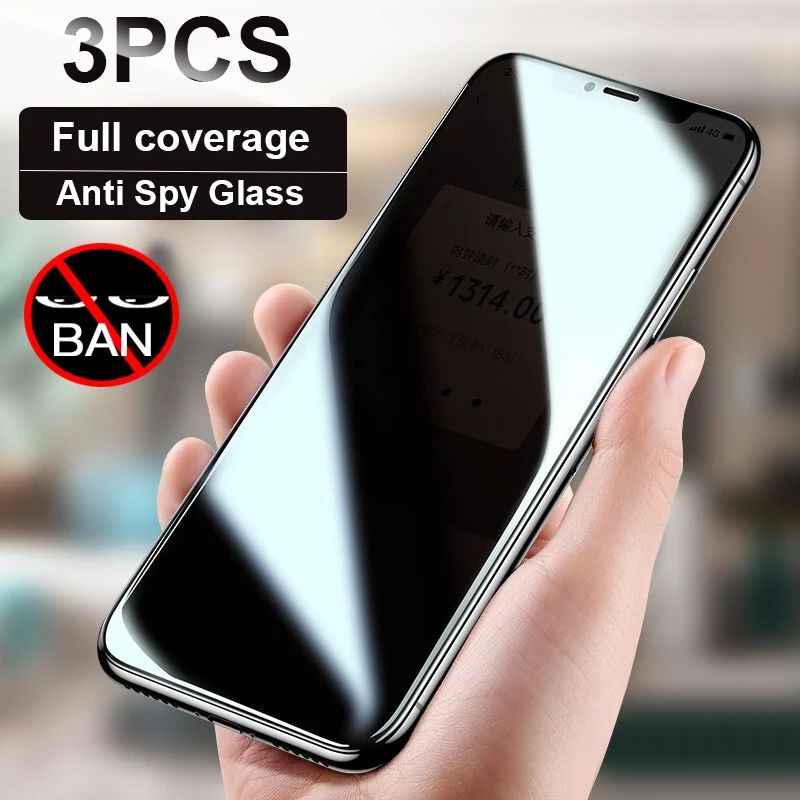 3Pcs Anti Spy Tempe…