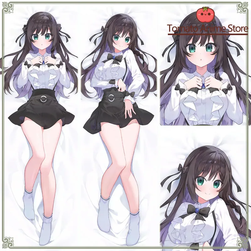 

Anime Game Dakimakura Hing Body PillowCase Alina Clover I May Be a Guild Receptionist Cushion Otaku Bed Linings Xmas