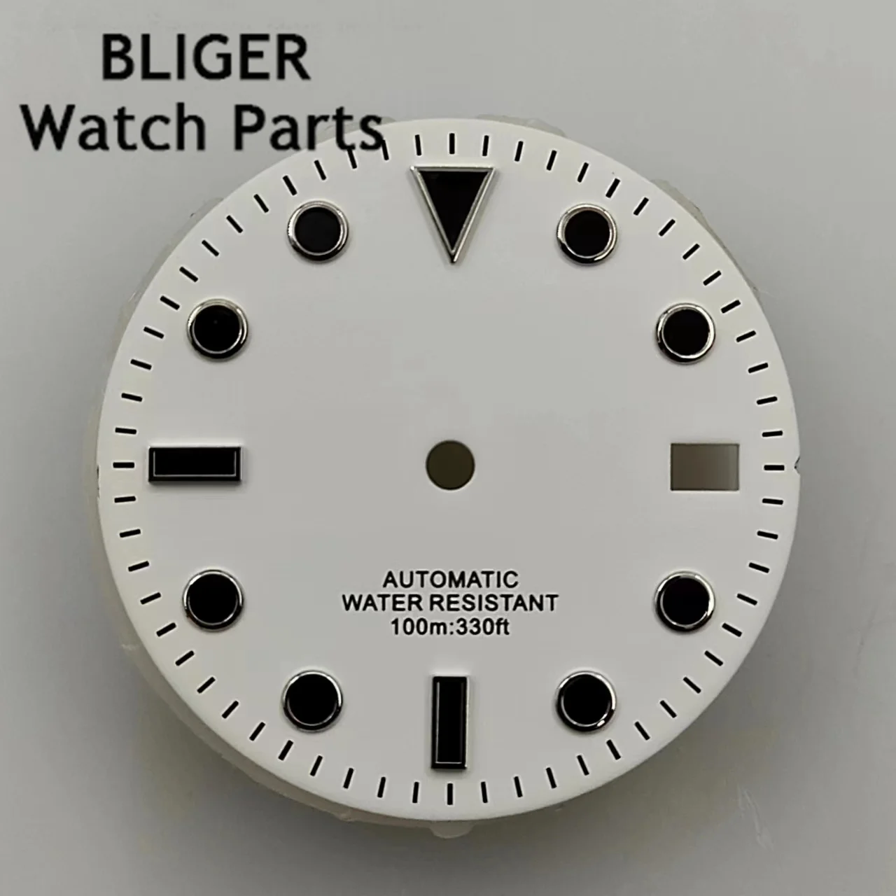 BLIGER-قرص مضيء للحركة ، 29 مللي متر ، أسود ، أبيض ، أخضر ، أزرق ، رمادي ، NH35 ، ETA 2824 ، 2836 ، miota 8215 ، 821A ، Mingzhu DG2813 ، 3804 حركة