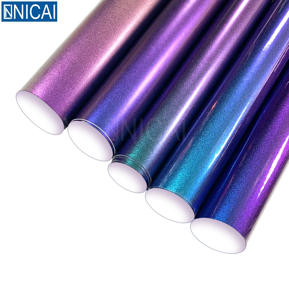 

Китайский производитель, прямые продажи с фабрики, высококачественная пленка из ПВХ, пленка-хамелеон, меняющая цвет, виниловая пленка