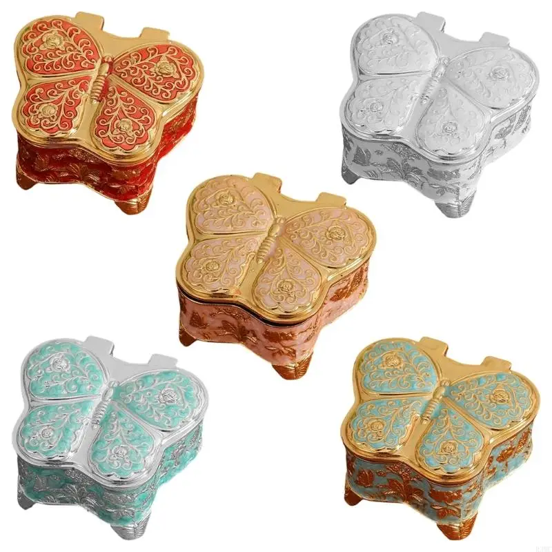 

R3MC Stylish Jewelry Box with Organization Butterfly Delicate Jewelry Organizers