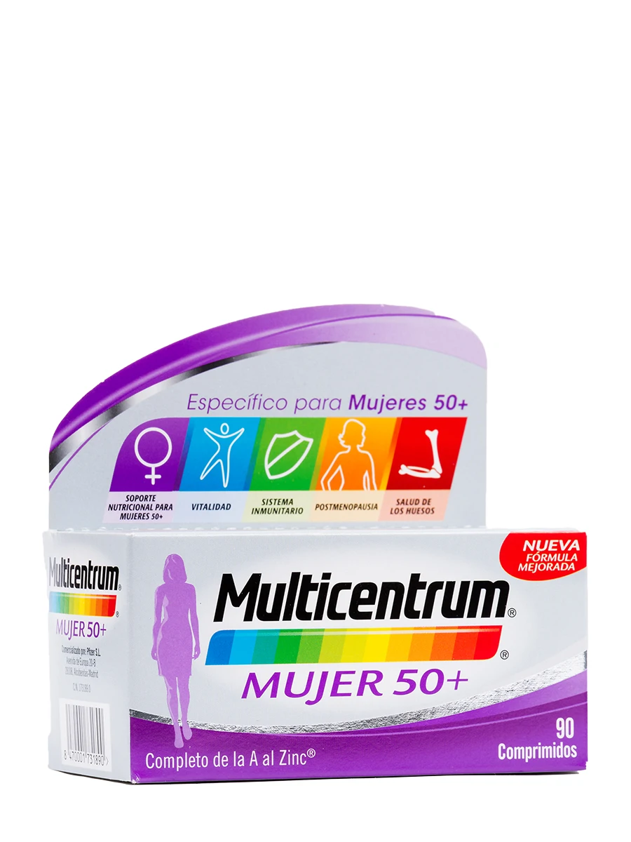 Multicentrum vitamins for women 50 + 90 tablets-vitamins for women over 50 years.