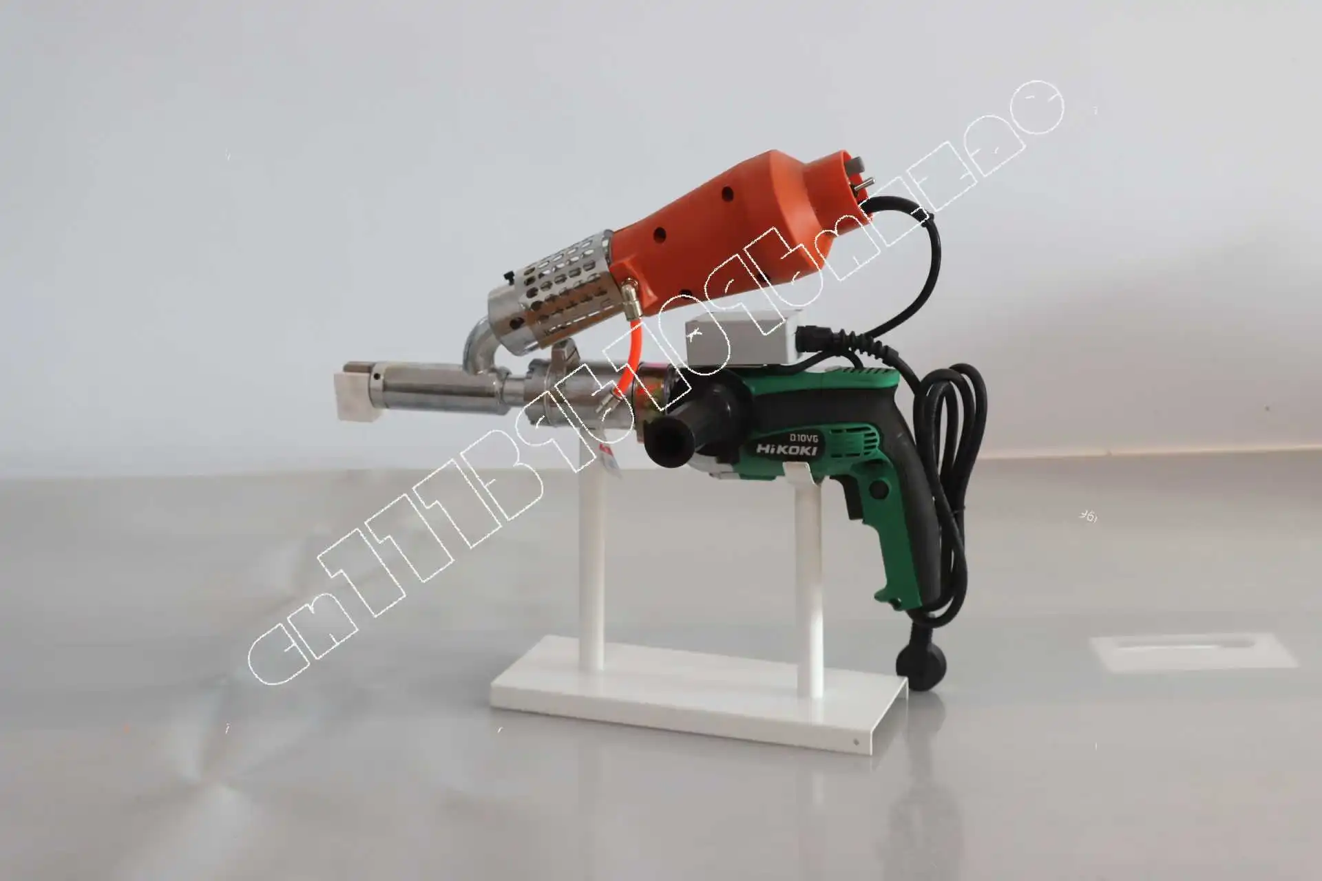 Portable Extrusion Plastic Welding Machine PPPE Hot Melt Extrusion High Power Geomembrane Welding Torch Welding Machine 2
