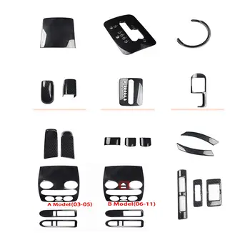 Doplňky do interiéru pro Volkswagen Beetle 2003-2011 Kryt středového ovládacího panelu ABS, obložení, tlačítko volantu, klika dveří. 6 nejlepší prodej Dveřní panely Volkswagenu Beetle - №5