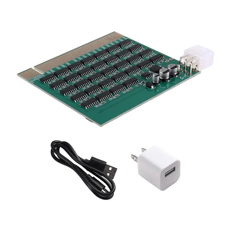 [NEW!A25P】 PCI-E 16X PCI-Express Slot Tester Card Detecting South Bridge Short& Open Circuit, PCI-E Light For Motherboard, US PL