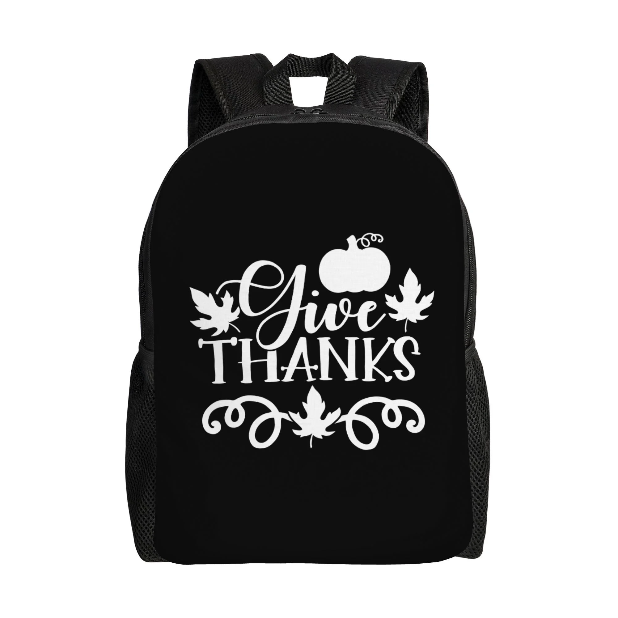 

A casual everyday backpack with a single main compartment design, perfect for expressing gratitude. It is a lightweight