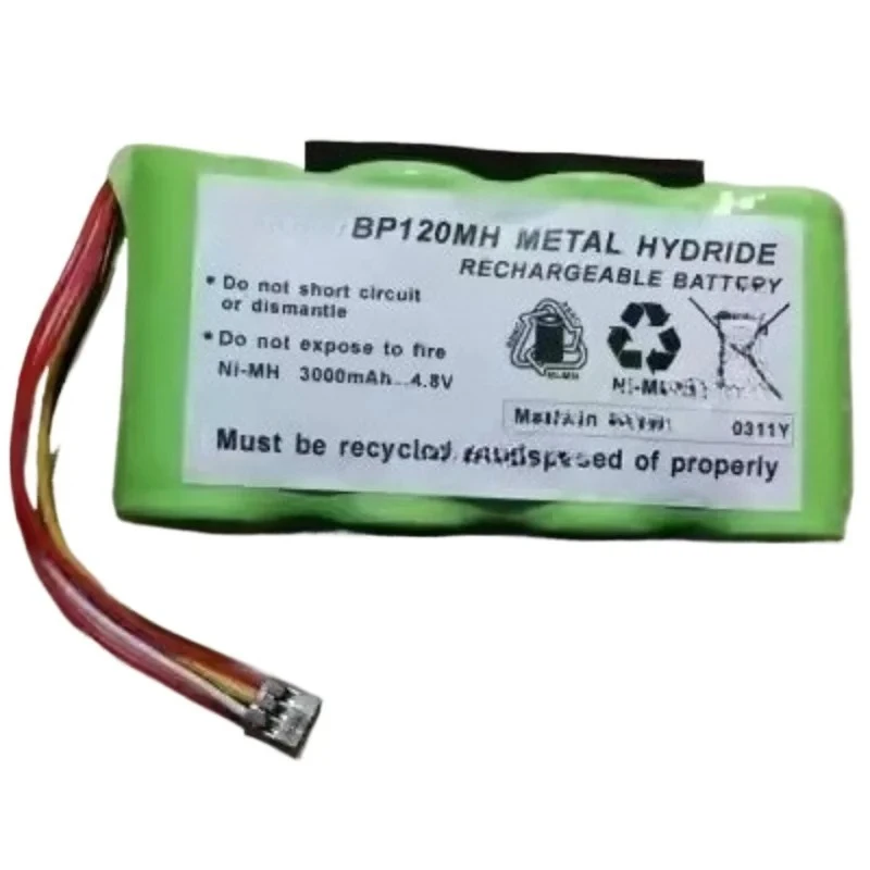 4.8V 3000mAh Battery for Fluke BP120MH B11483 Scopemeter 120 for Fluke 43 43B Power Quality Analyzers 123 125S 125 F125S 124