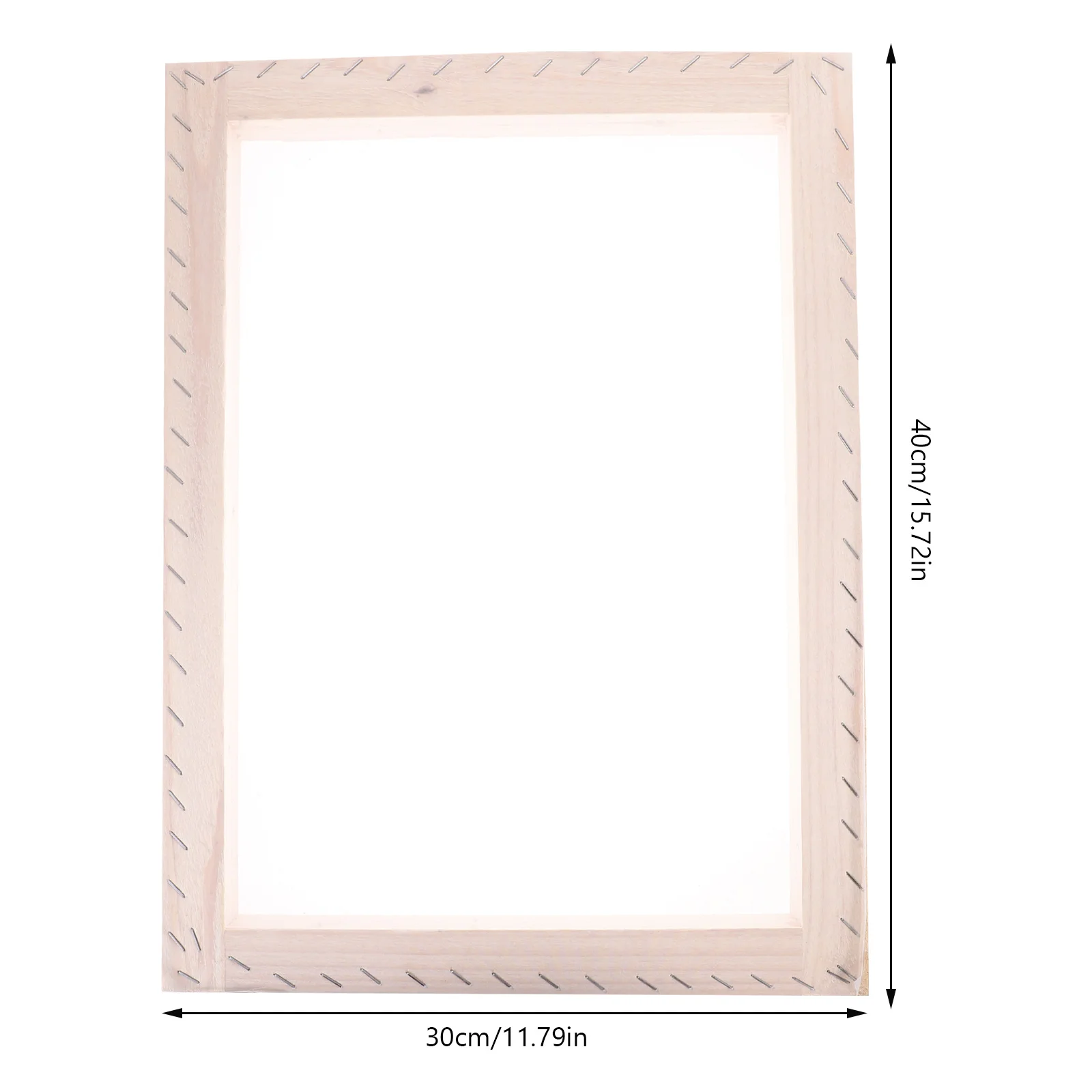 1Set Wooden Screen Frame Professional Screen Printing Tools Convenient Stable Characteristics High Reliability DIY Projects