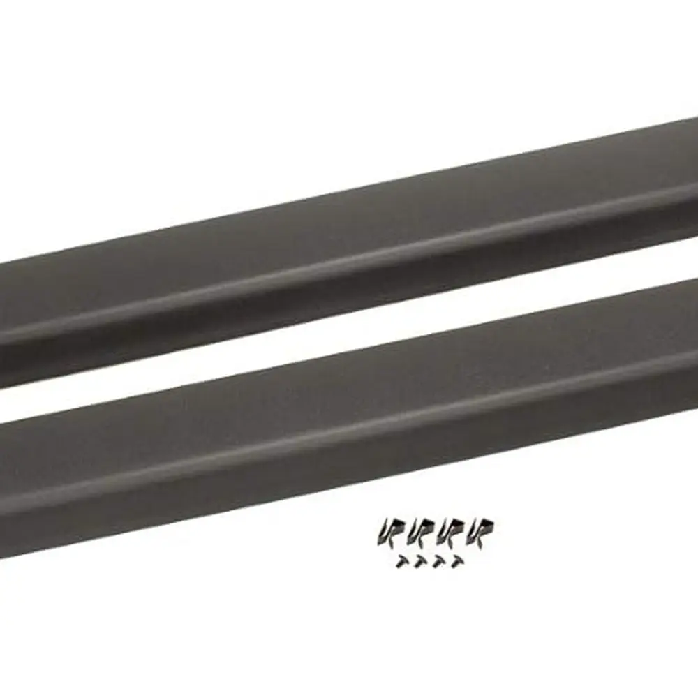 

Ultimate BedRail Caps - SmoothBack w/ Stake Holes | 2-Piece Set, Black, Smooth Finish | 48503 | Fits 2001-2006 Chevrolet/GMC Sil