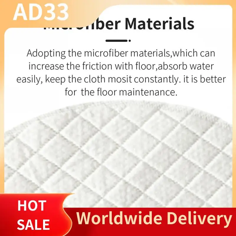 30Pcs Disposable Mop Cloth For Xiaomi Lydsto R1 Robot Vacuum Cleaner Parts Accessories Kit For Home Remove Dust