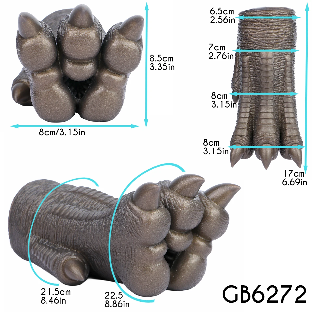 GEEBA пять различных типов мужских мастурбаторов с когтями животных, силиконовый мягкий карманный киска Onahole Stroker для мужчин18+, секс-игрушки