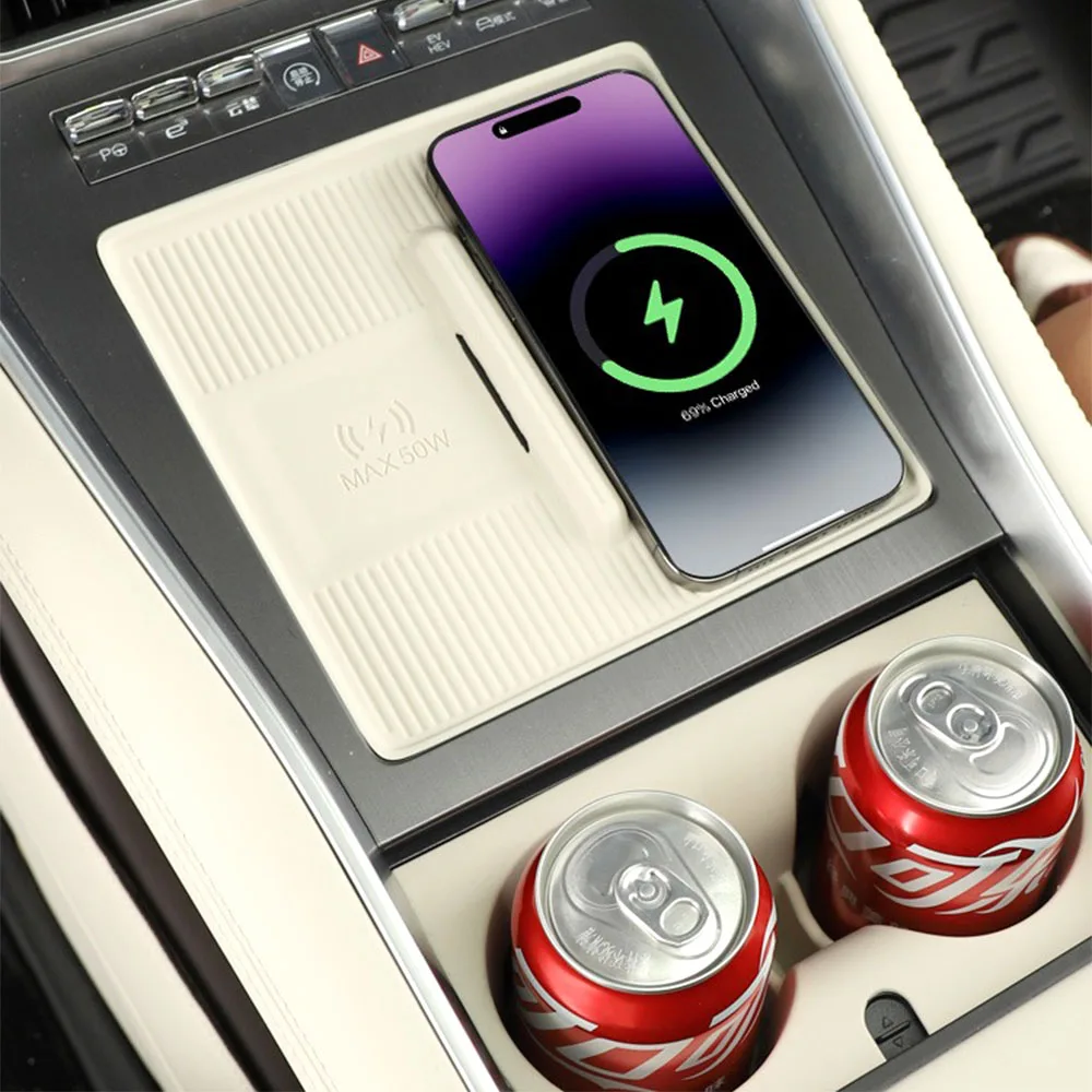 

Для DENZA N9 центральное управление, беспроводная зарядная панель, силиконовая крышка для чашки, ящик для хранения, специальные аксессуары для украшения интерьера