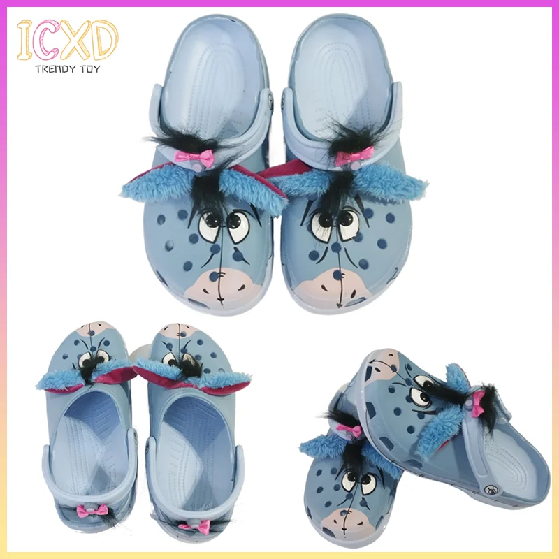 

New Disney Yi 'Er Donkey Hole Beach Shoes An Anime-Related Are Must-Have Breathable Adult Slippers For Summer Outings