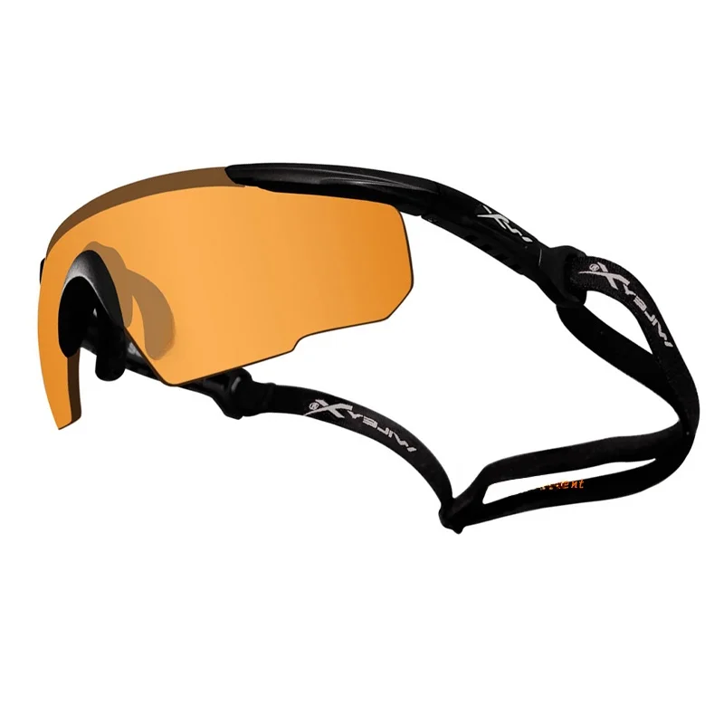 نظارات شمسية تكتيكية عالية الدقة ثلاثية الألوان مقاومة للرصاص من وايلي إكس 308، نظارات مقاومة للرياح، إصدار آسيوي، معدات للتخ...