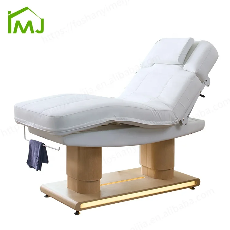 

Esthetician Salon Electric Beauty Bed Massage Table Facial Bed Spa Curve Lash Bed