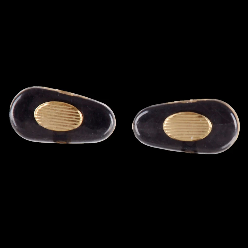 

10 Pairs nose pads silicone screw on for glasses sunglasses spectacle nose pad