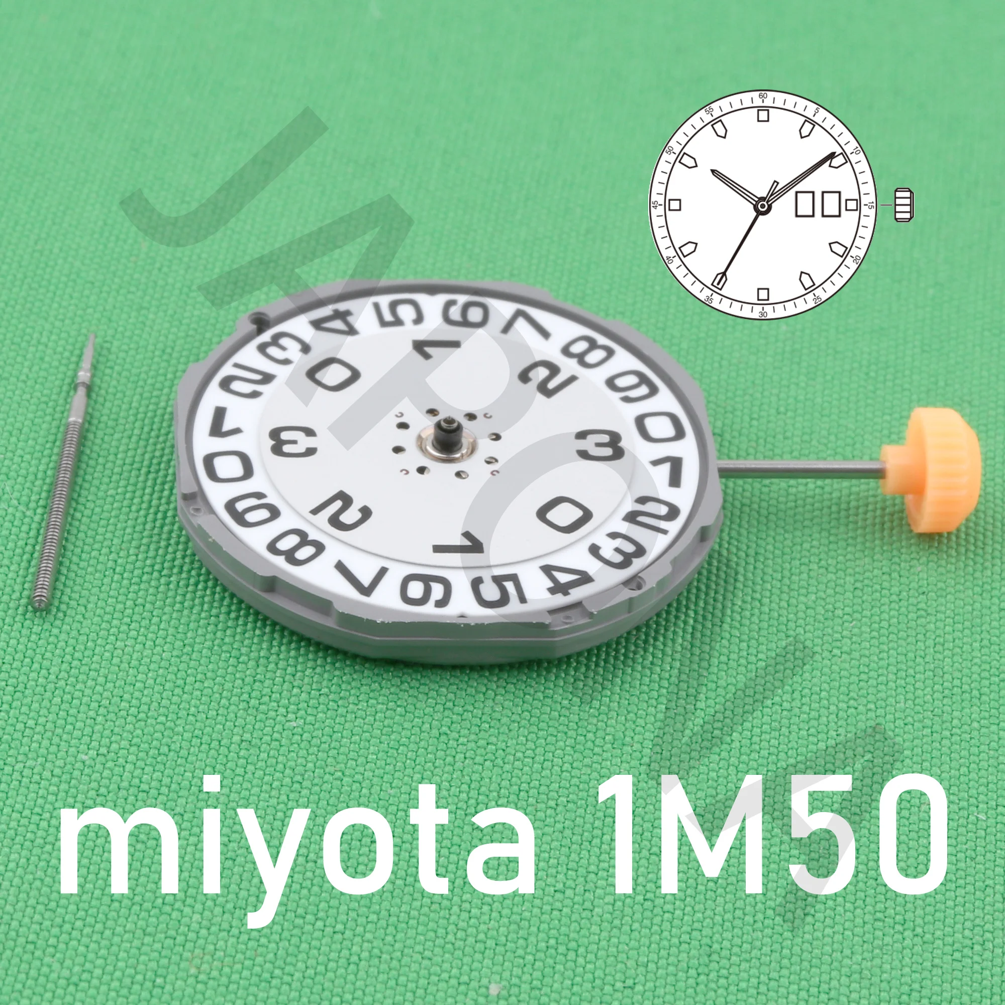 

Японское движение 1m50, движение MIYOTA 1M50, тонкое движение, большое свидание