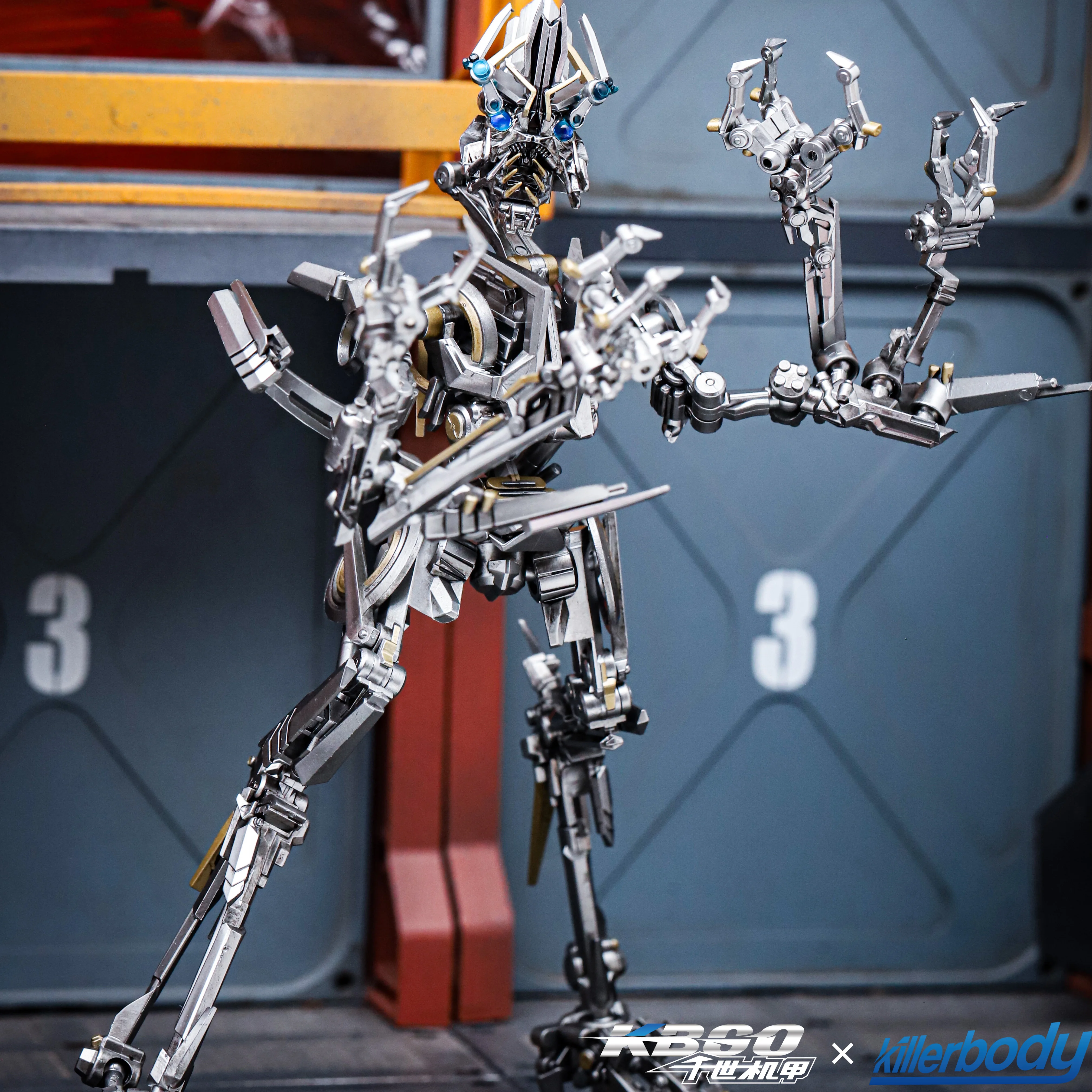 

HIPLAY Killerbody Transformers Frenzy MRP02 Фигурка с более чем 60 подвижными суставами