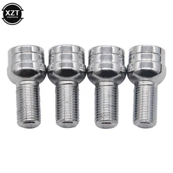 8D0601139F M14*1.5 Chrome Anti-theft Wheel Screw Bolt Lock Nut Key Adapter For VW Golf Jetta Passat Audi A4 A6 A8 TT Car Accesso