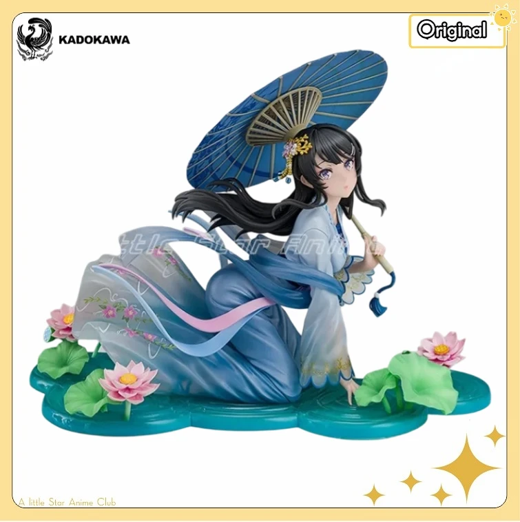 

Оригинальная коллекционная фигурка KADOKAWA KDcolle Rascal Does Not Dream of Bunny Girl Sakurajima Mai Hanfu 1/7, подарочная коллекционная статуэтка