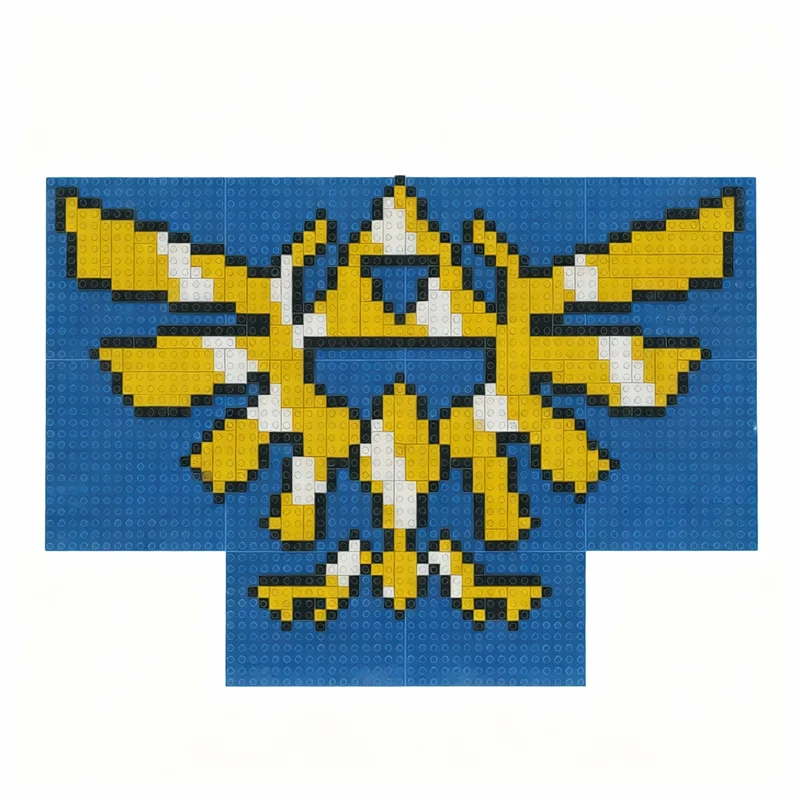 432pcs MOC Zelda Hylian Crest Model Building Blocks Christmas Gift Toy Architecture Art Brick Collection Education Idea Birthday