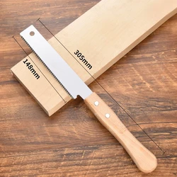 Hand Saw Handheld Woodworking Saw Fine Tooth Saw Cutting Artifact Household Small Saw Workshop Equipment Hand Tools Saws