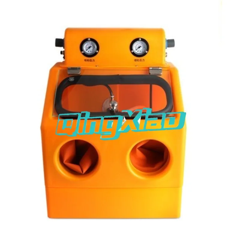 Jewelry Sandblasting Machine Small Manual Wet and Dry Dual-use for Sandblasting Gold and Silver Abrasive Tools