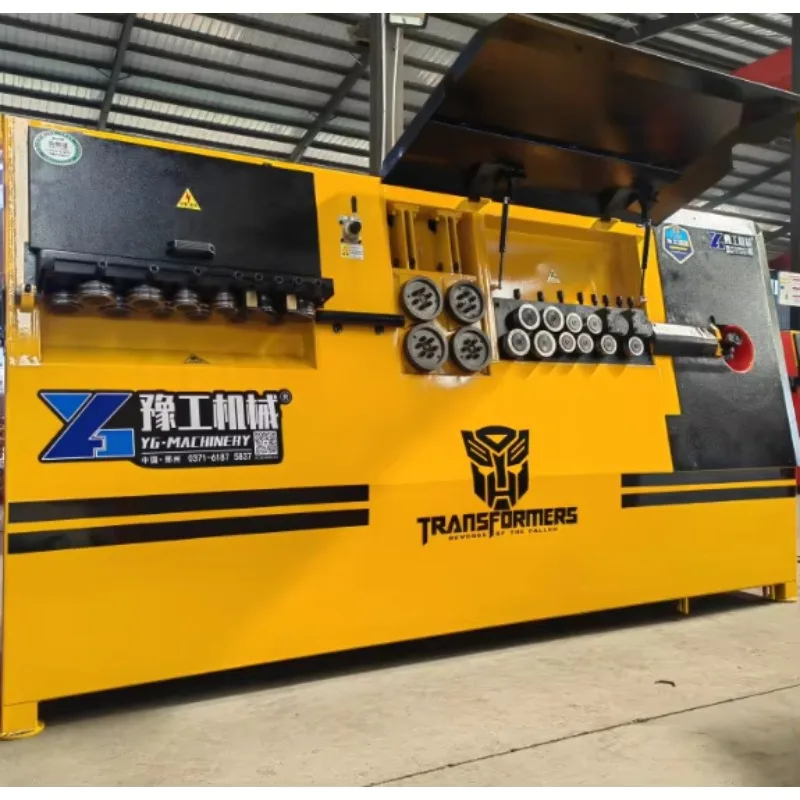 Advanced Cnc Steel Bar Bending Hoop Machine Intelligent Rebar Stirrup Bender With Automatic Straightening For Factory Use