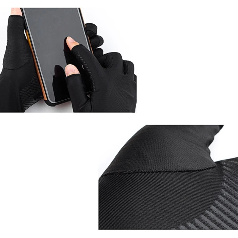 Guanti da pesca UV per guanti di protezione per il sole per guanti di protezione uomo donna per guanti da guida in kayak all\'aperto