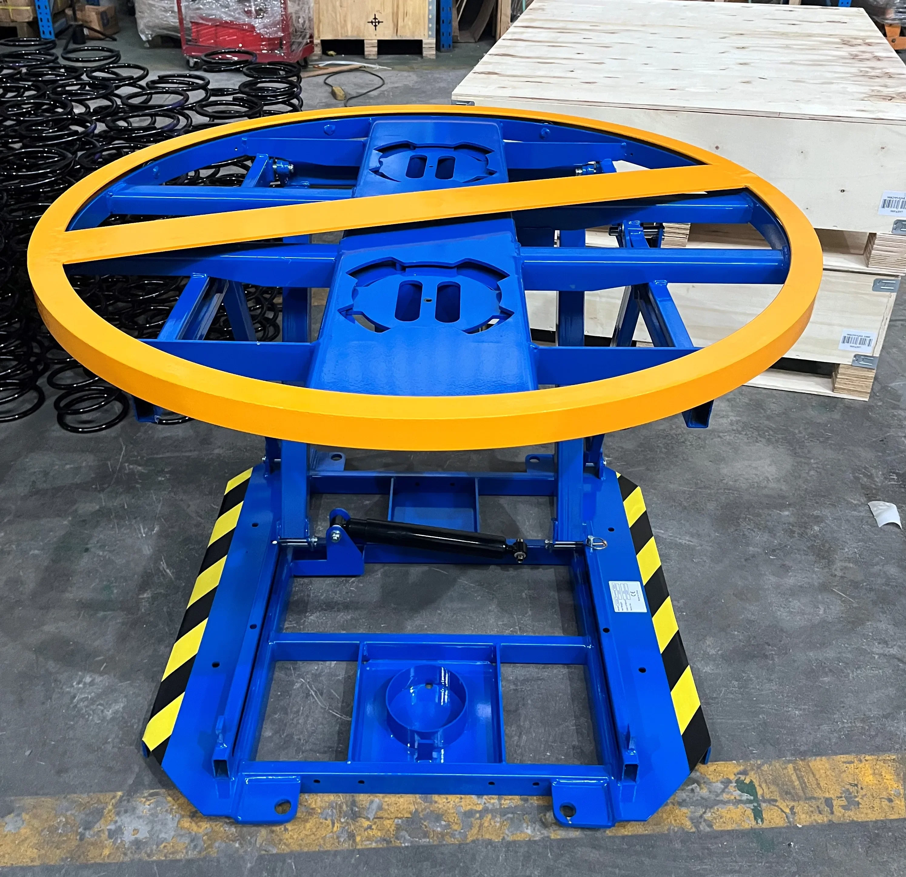 

Spring Leveler Spring Loader Self Balancing Working Platform Without Motor