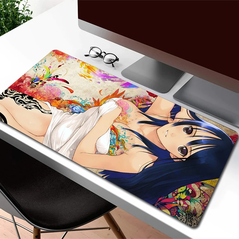 

Fantasy Art Non-Slip Mousepad Game Keyboard Mat Large Gaming Mouse Pad Sexy Big Boobs Mouse Mat Gamer HD Print Computer Carpet