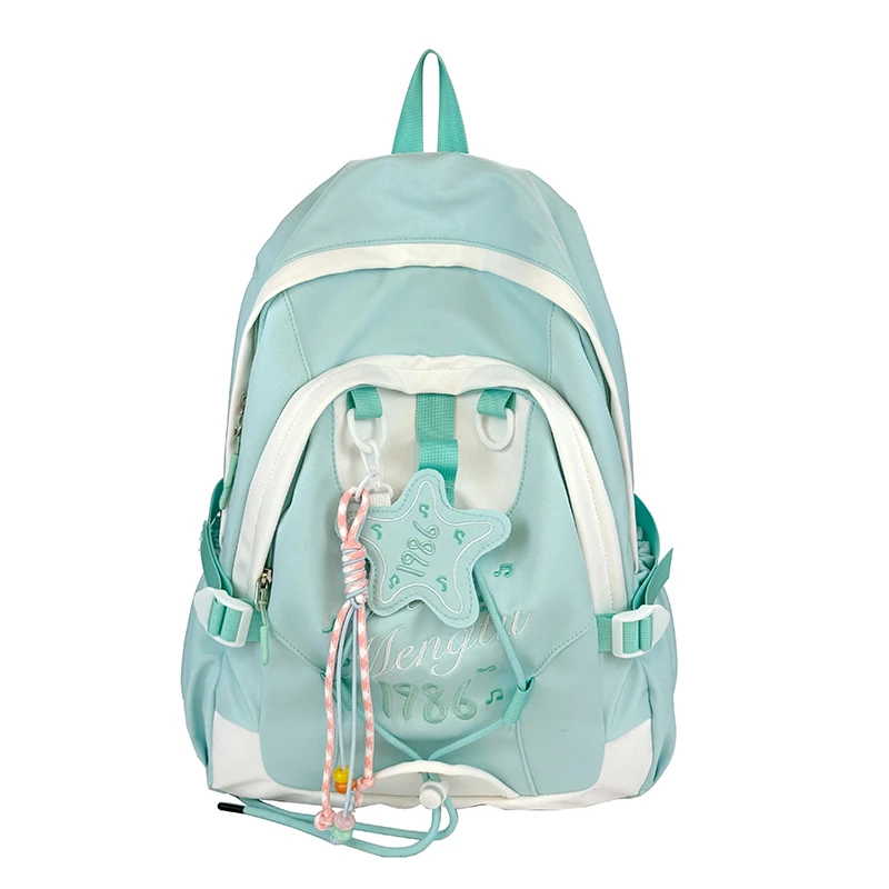 Zaini portatili in nylon di grande capacità per il tempo libero Sport Zaini portatili con tasca interna con cerniera alla moda per unisex 2025 Vendita calda