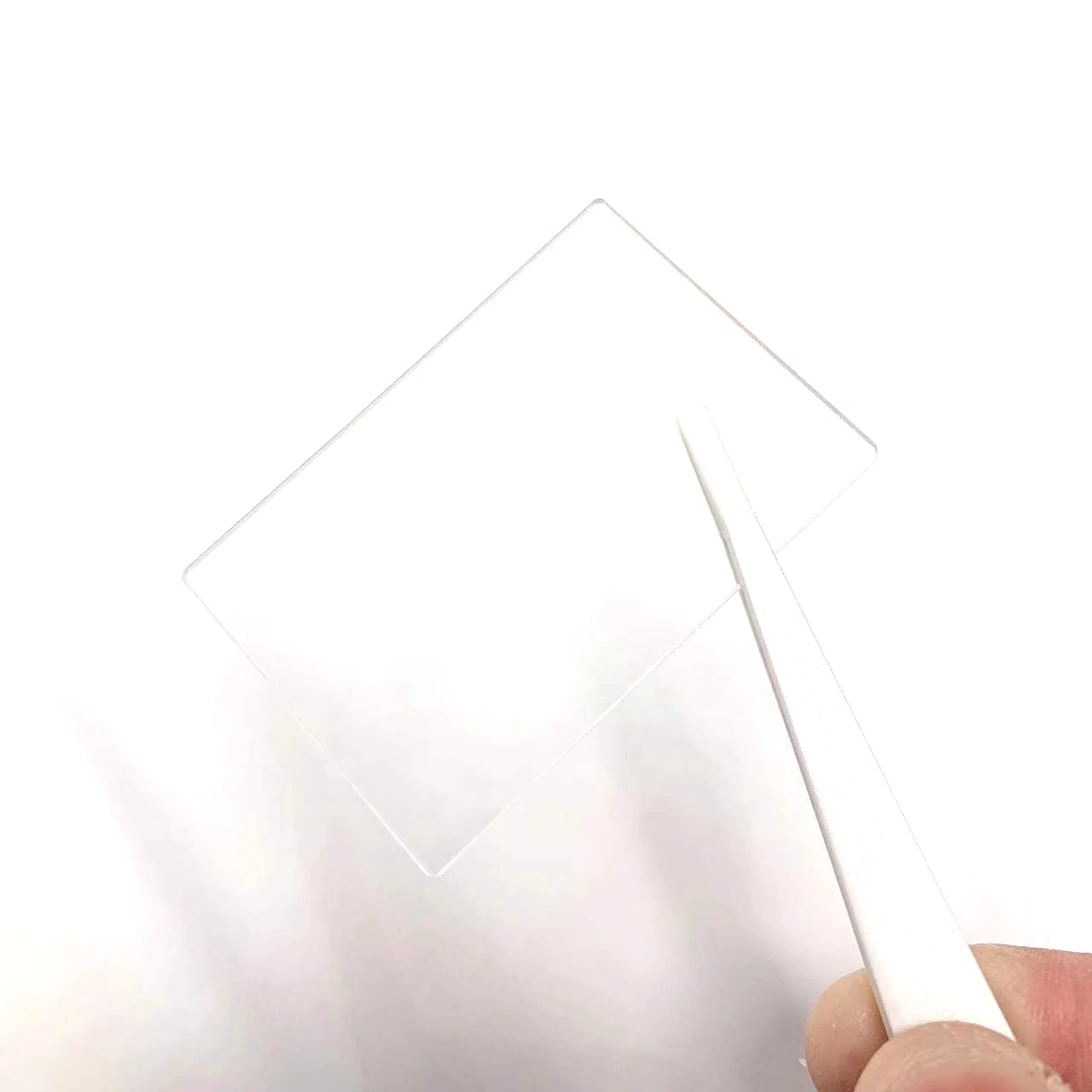 500pcs Total Size 19.3x29.3x1.35mm High Quality Clear Transparent Glass B270 For Camera Sensor