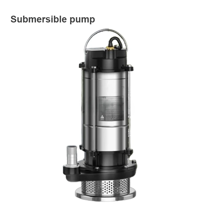 370W 5m 220V Stainless Steel Submersible Pump High Lift Pump For Agricultural High Flow Irrigation Deep Well Pumping