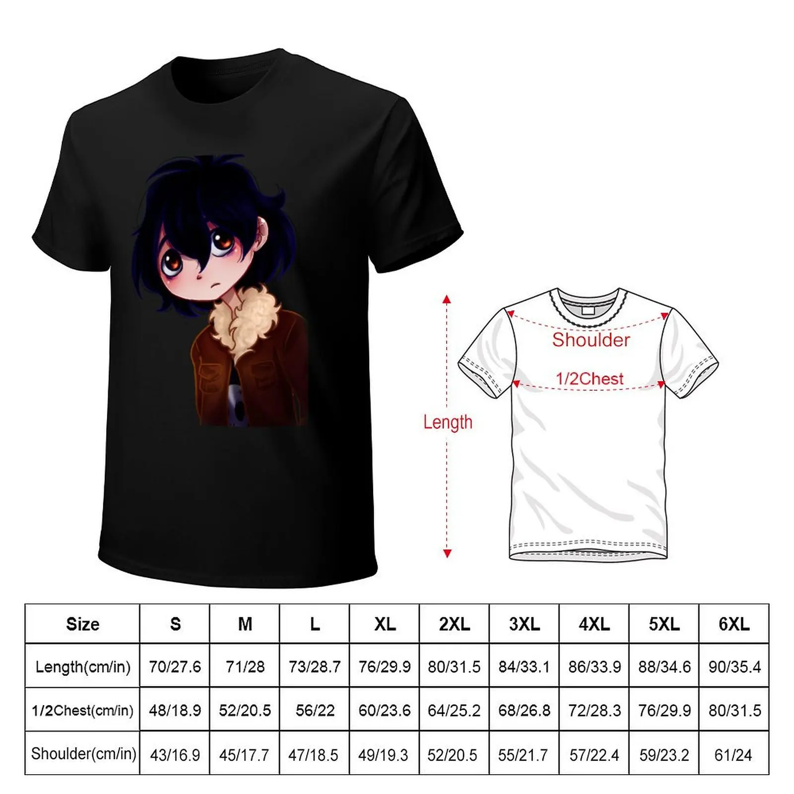 Nico di Angelo T-Shirt Soft Lightweight Cotton T-Shirt