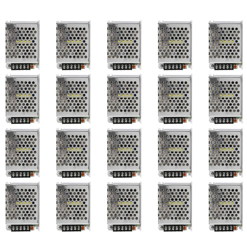 

EYFL-20X AC 100V-240V to DC 12V 3A 36W Трансформатор напряжения Переключатель Светодиодная лента Источник питания