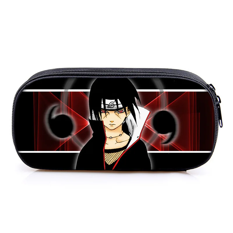 

NARUTO Anime Pencil Case for School Kids Multilayer Stationery Box with Compartments