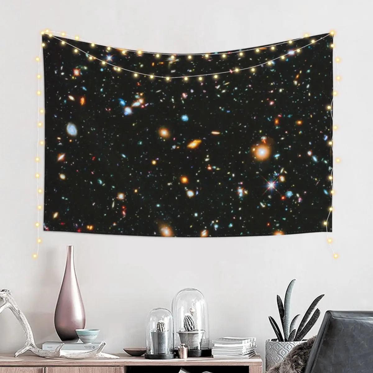 Hubble Extreme Deep Field (UV) Tapestry Bedroom Decor Wallpaper Bedroom For Bedroom Tapestry