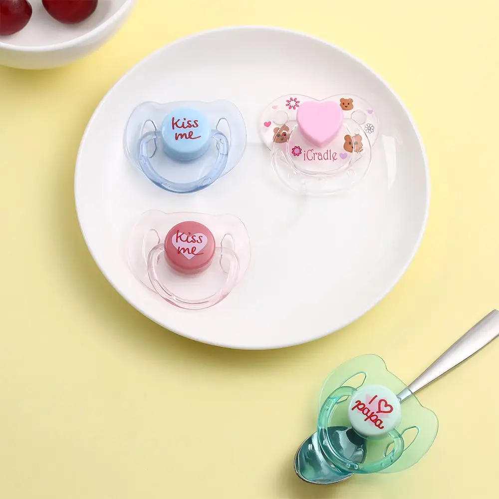 1PC Cute Lovely Doll Magnet Pacifier ABS Plastic New Baby Dummy Nipples Simulation Pacifiers DIY Kids Toy Handmade Accessories — zdjęcie 6