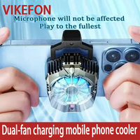Magnetic Mobile Phone Cooling Radiator Fan Two Speed Adjustable Semiconductor Ice Sealed Radiator For IPhone Samsung Xiaomi