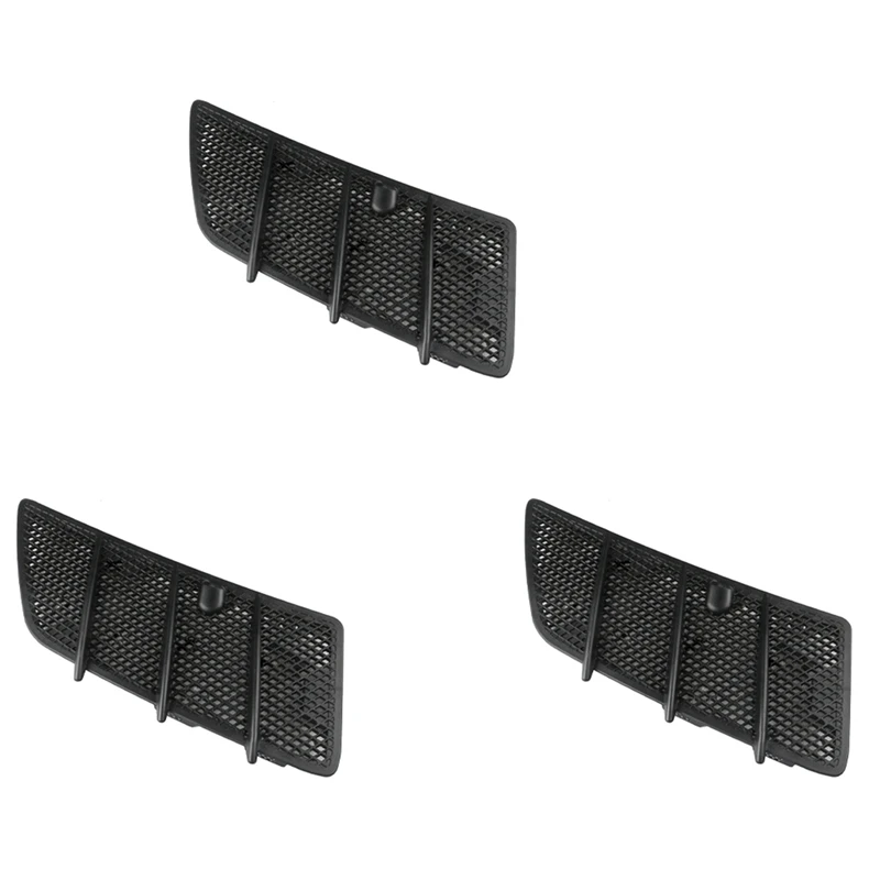 

3X Car Hood Upper Air Vent Grille Cover For Mercedes Benz W164 ML GL 320 350 450 550 63AMG 2008-2011 1648804405 Right