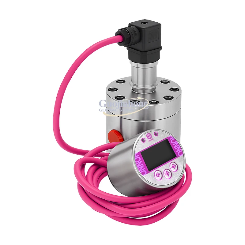 Honno HNF30 Explosion-Proof Stainless Steel IP65 High Accuracy (+/-0.5%) High Viscosity Fluid Flow Meter Water/Liquid RS485