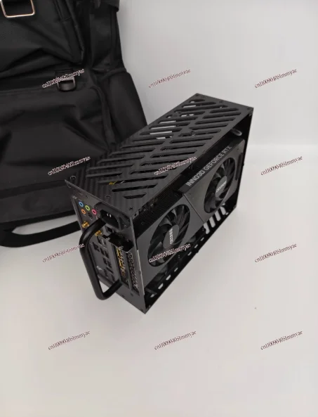 A45 Chassis 5 Liters ITX, A4 Structure Supports Dual Fan Graphics Card 4070tis Small 1u Power Supply