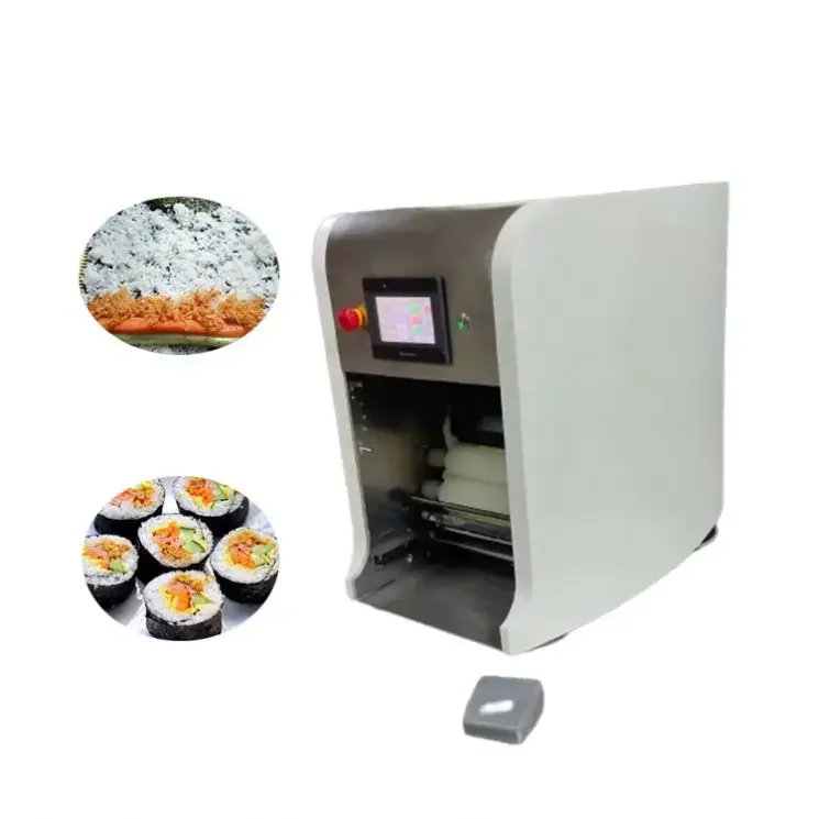 ASM865 Desktop Nigiri Sushi Making Robot Automatic Sushi Rice Sheet & Nigiri Machine for Snacks & Home Use Restaurant Industries