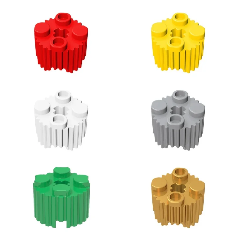 MOC 100PCS 92947 Round 2x2 Axle Hole Building Blocks And Grille Replaceable Bricks Toys Boys Kids Especial Holiday Funny Gifts