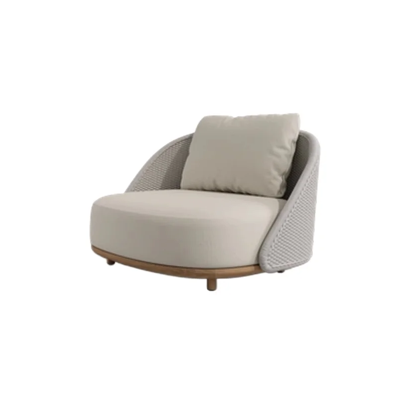 

Outdoor sofa courtyard villa B & B leisure rattan sofa outdoor sunscreen furniture rattan teak sofa combination