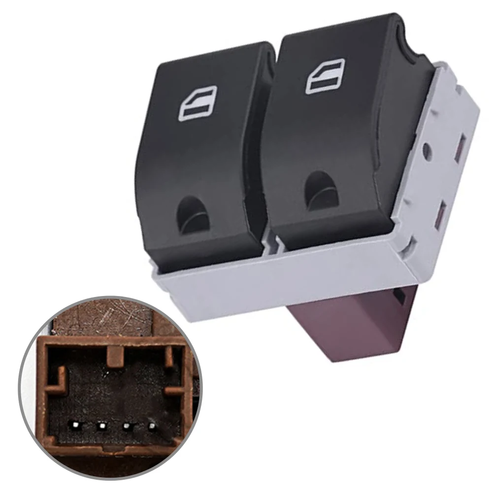 Car Electric Window Switch for Seat For Ibiza 2002-2009 6Q0959858A Replace 6Q0959858 with Seamless Integration